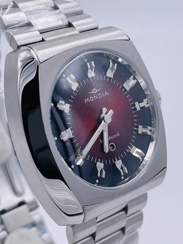 Pre-owned Mondia Watch  History Top Second Automatic 1 1/2in Mh04r/499 On Sale