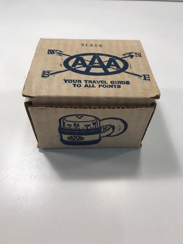 Vintage, Unused AAA Compass in Original Box with Instructions and adhesives.