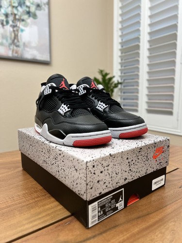 Air Jordan 4 Retro Bred Reimagined Men Size 8 Brand New | eBay