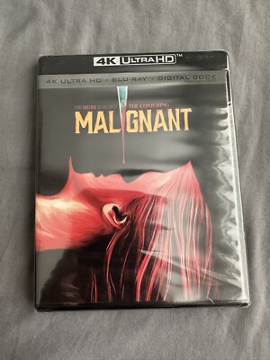 Malignant (4K UHD + Blu-ray + Digital) Factory Sealed 