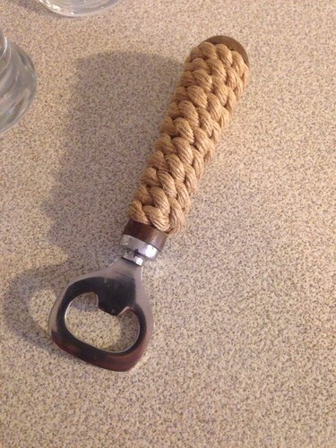 Set Of 4 Alexander Keith's Beer Glasses With Maritime Robe Bottle Opener