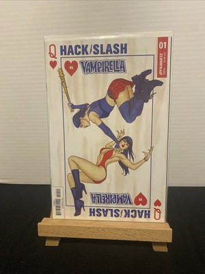 HACK/SLASH VS VAMPIRELLA 1 JENNY FRISON COVER ART (2017, DYNAMITE)