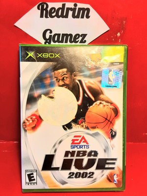 NBA Live 2002 NEW Original XBOX Video Games Sports Arcade