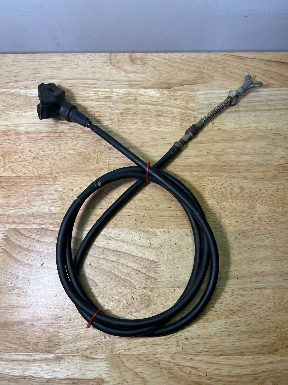 1997 KAWASAKI PRAIRIE 400 KVF400A 4X4 HAND PARK BRAKE CABLE LINE