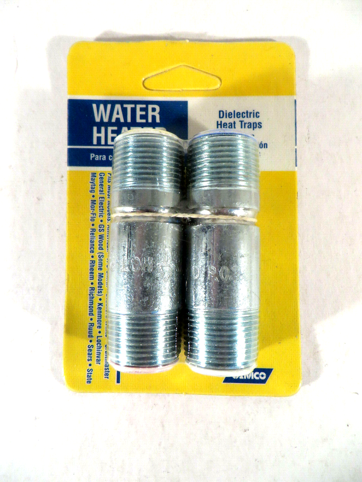 Water Heater Dielectric Heat Trap 3/4 in. x 3/4 in. NPT x 3 in 2Pk