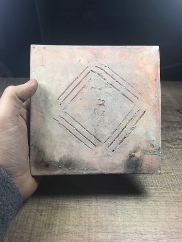 Antique Tile VILLEROY & BOCH Tile 5-7/8” X 5-7/8” X 3/8” “V&B 22 B Z”