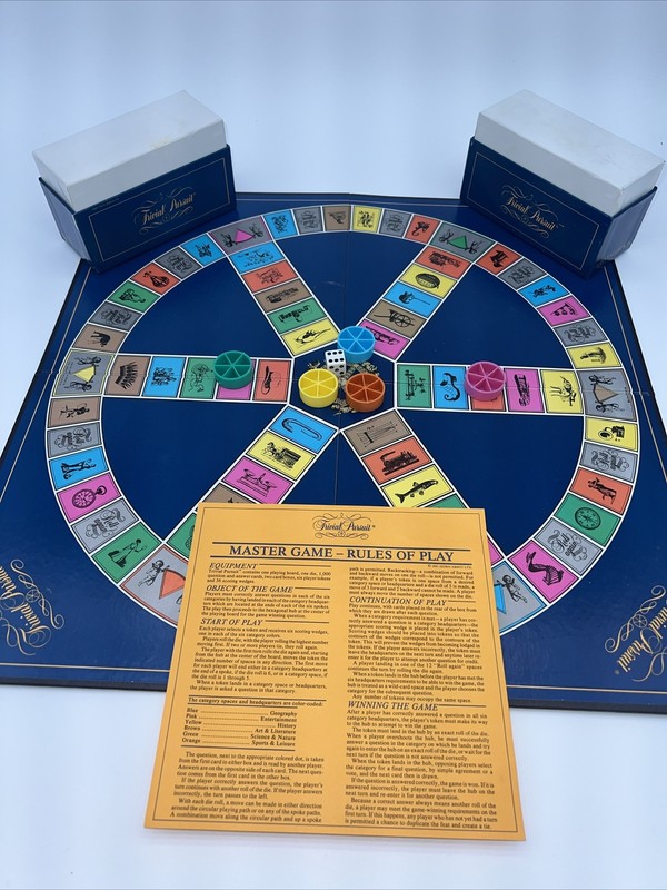 Trivial Pursuit Genus Edition (1981) Board Game Board Game Guys