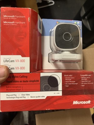 Microsoft Lifecam VX-800 Easy Video Calling - Brand New In Sealed Box