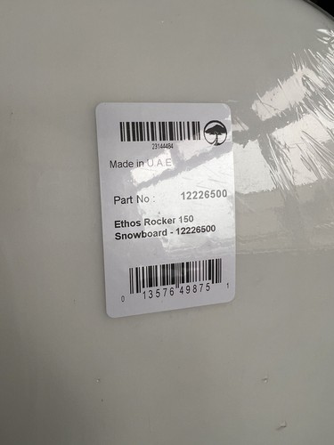 Arbor Snowboard New Ethos 150 Rocker