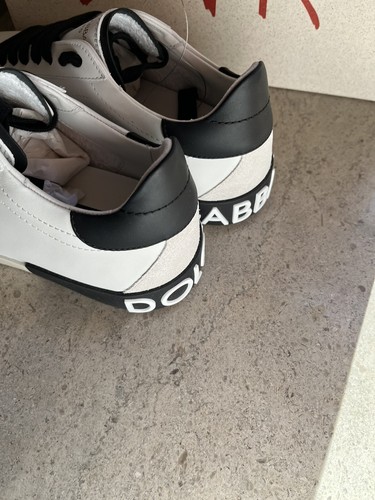 Dolce & Gabbana Portofino men's sneakers white/black EU 41 US 8