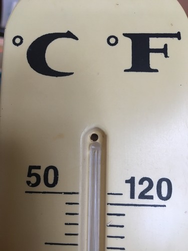Vintage Outdoor/Indoor Thermometer