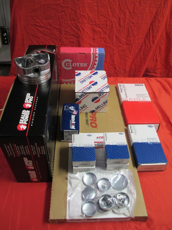 Pontiac 400 Engine Kit Pistons+Rings+Timing+Oil Pump+Rod/Main Bearings