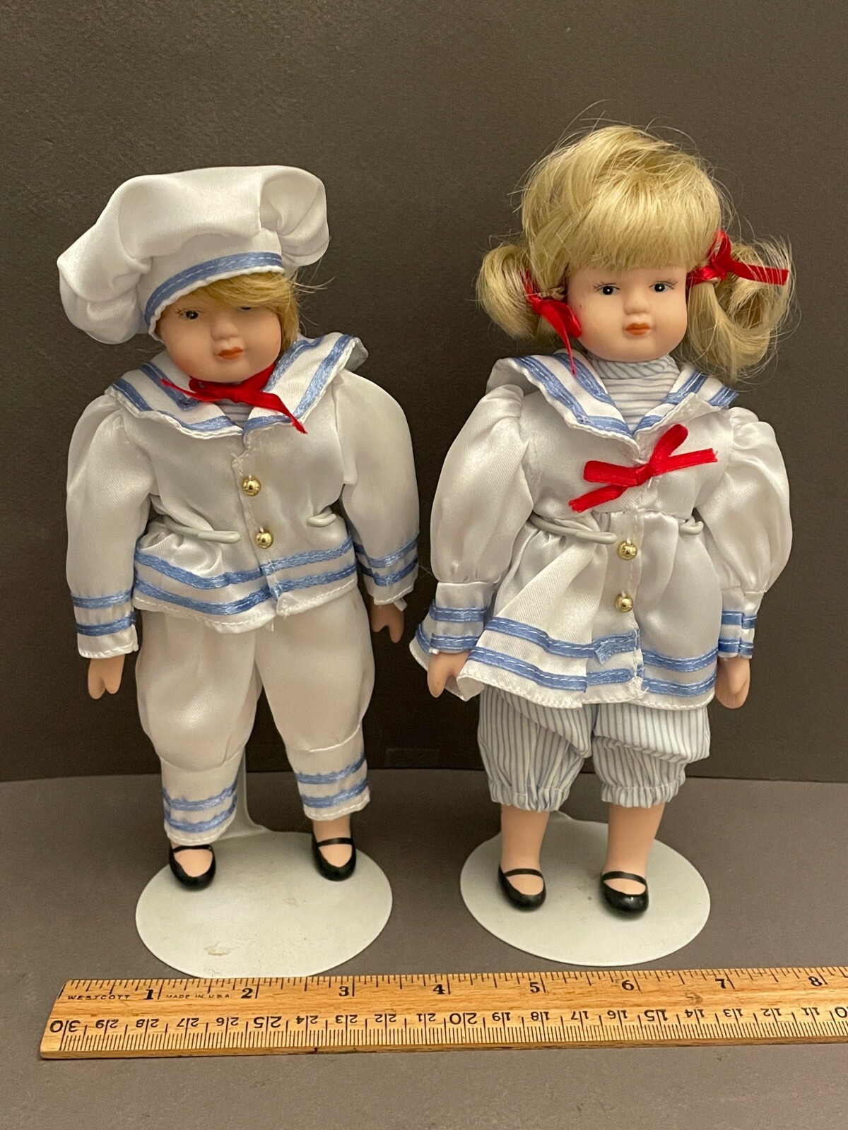 超レア1956年 Rempel社製 米国ヴィンテージ男の子女の子スクイーズドール ビンテージ80's○DAM社製トロール人形○240220k6-doll