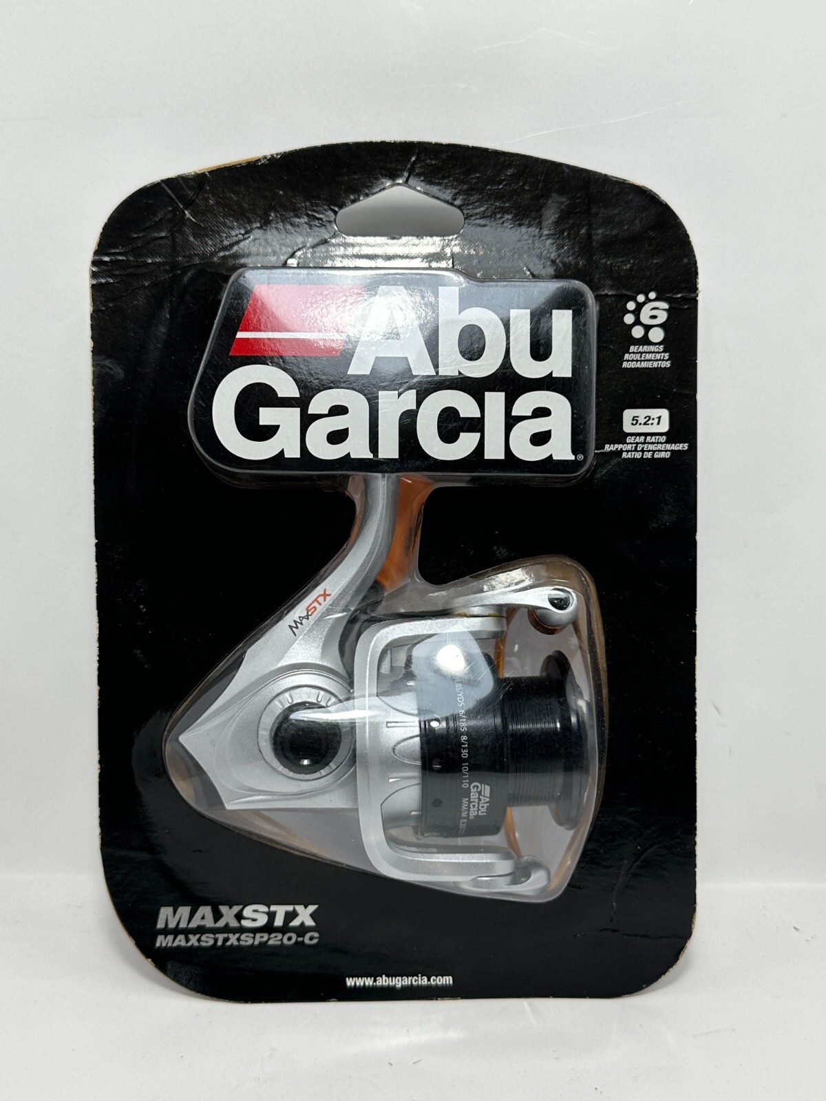Abu Garcia MAX STX MAXSTXSP20-C Fishing Reel 5.2:1 Gear