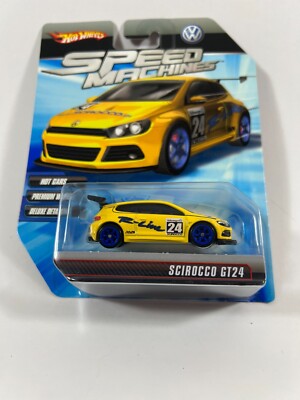 Hot Wheels SPEED MACHINES, VW Scirocco GT24 , Yellow, New In Package