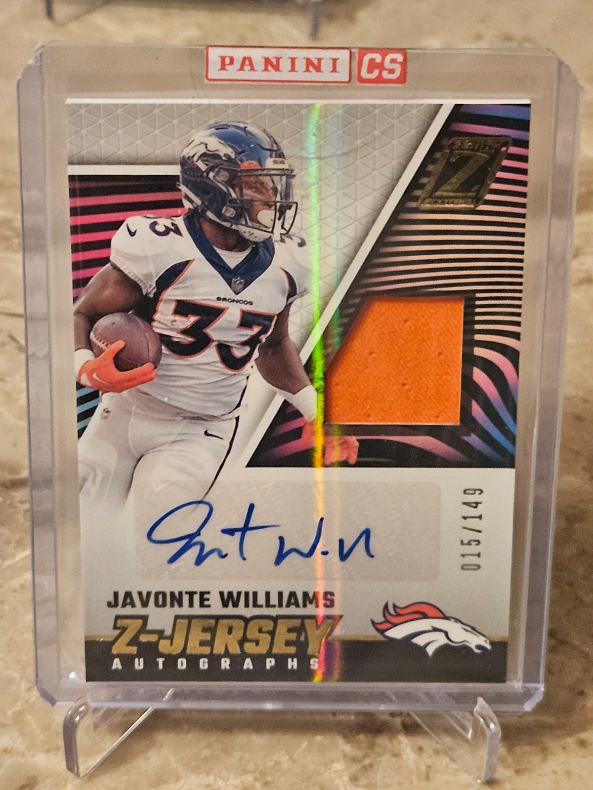 PANINI NFLカード SELECT PRIZM CHRIS HARRIS JR. DENVER BRONCOS 20/25 #MP-CH 送料無料 中古 IT1 PANINI NFLカード SELECT PRIZM CHRIS しめつける HARRIS JR