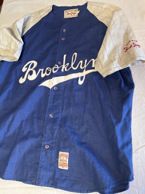 Mirage First String Cooperstown Collection Brooklyn Dodgers 1955 Jersey 2XL