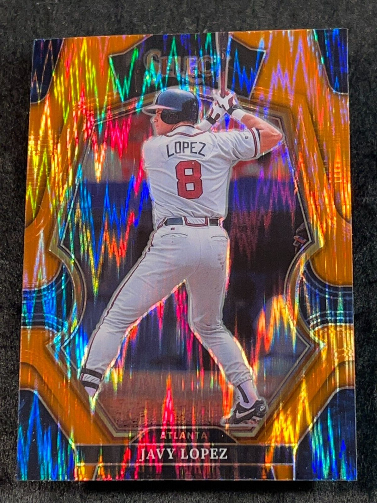 2023 Panini Select ORANGE FLASH PREMIER LEVEL Javy Lopez, item 1