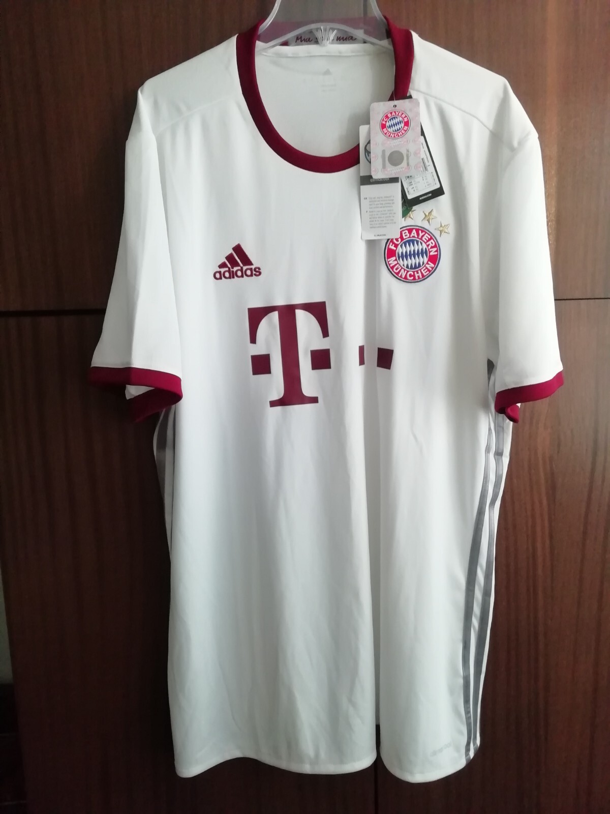 Bayern Munich BNWT Third 2016 2017 Adidas XL Shirt Jersey