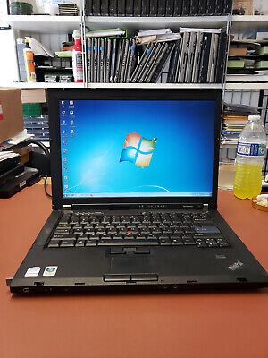 IBM Lenovo T61 Thinkpad Laptop 3GB 32bit Windows 7 Office2010 WrkGr8GdBat a1