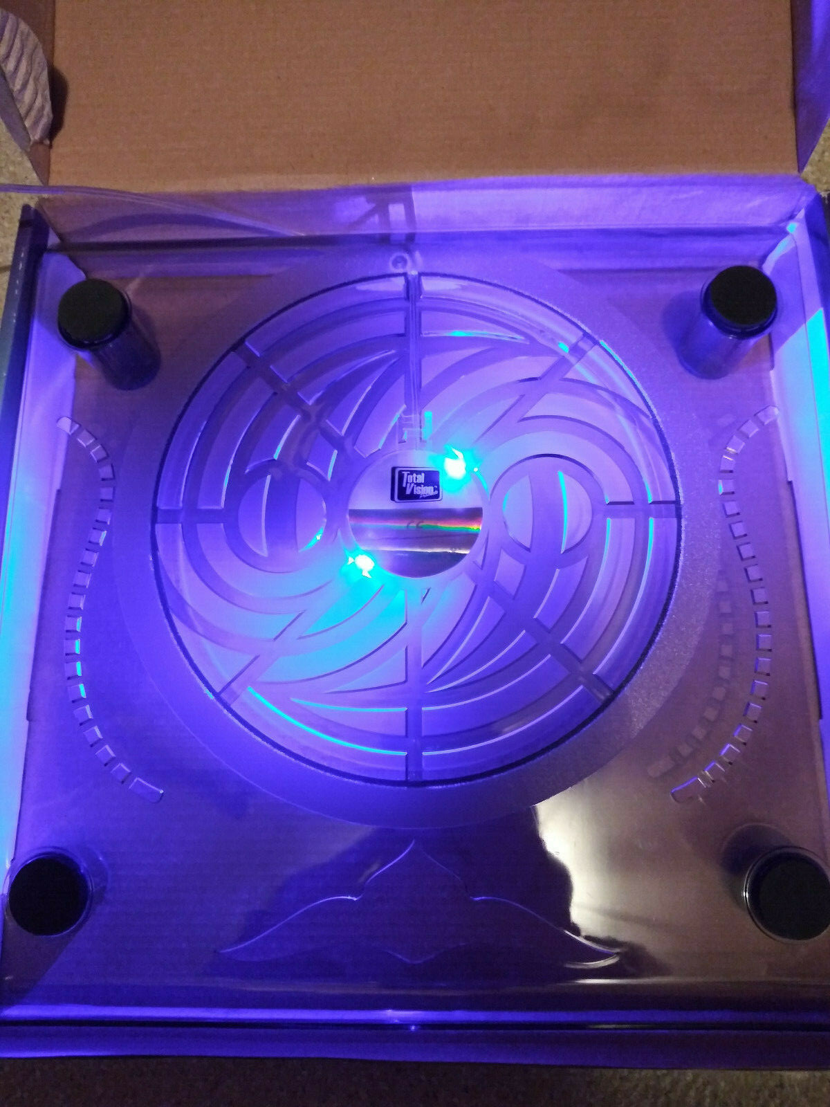 Total Vision - USB - Single Fan Cooling Pad - NEW