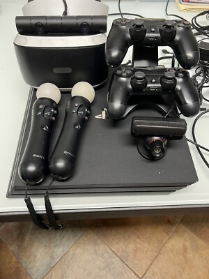 PS4 console with vr bundle And Assorted games
