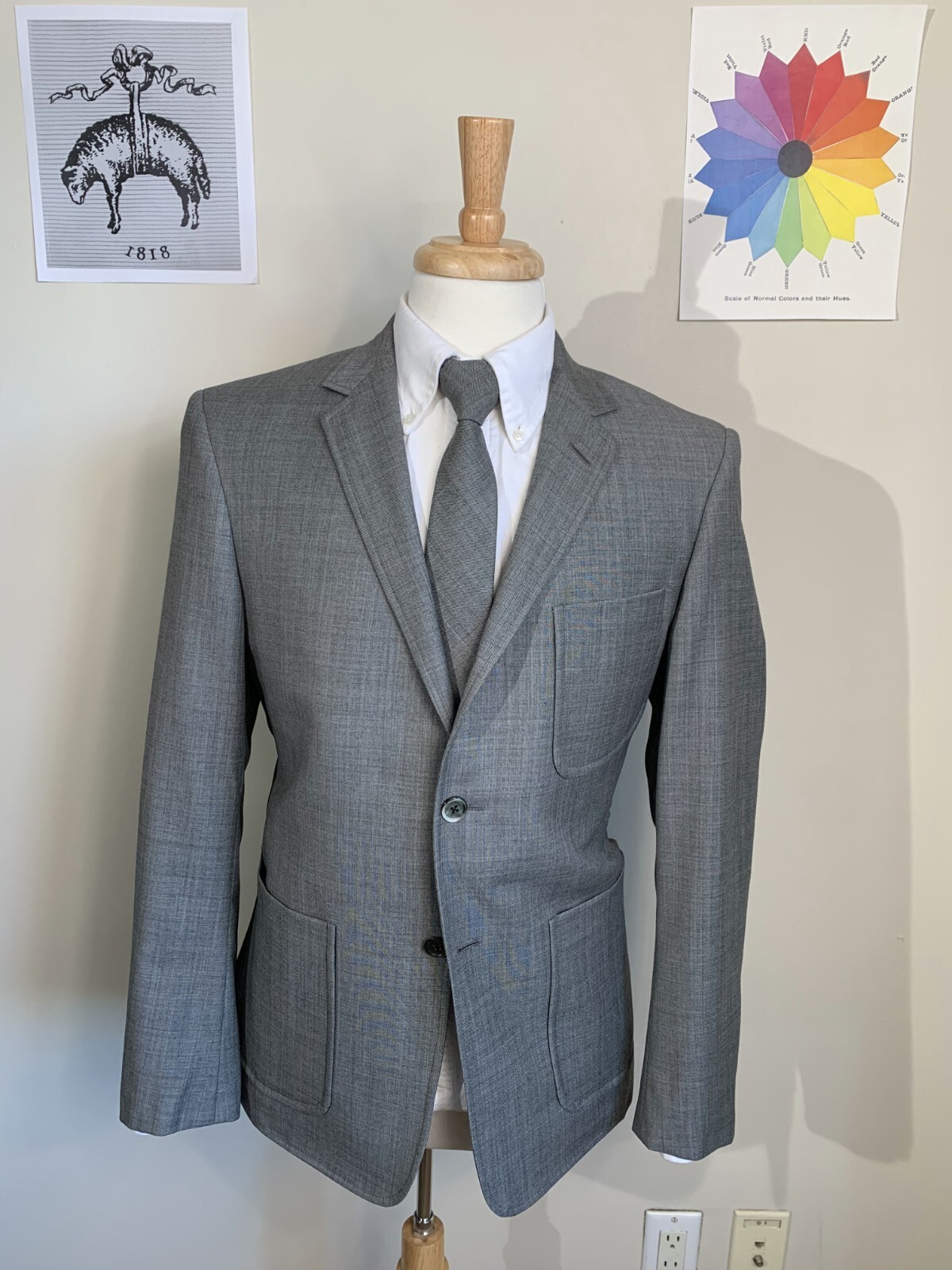 Brooks Brothers Black Fleece Grey Suit Set BB1 Thom Browne
