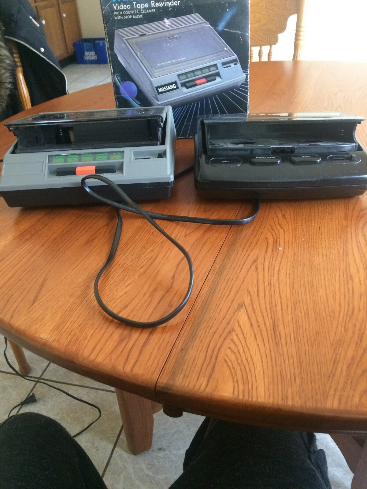 vintage vhs rewinder lot