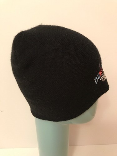 Lee Dungarees Winter Hat Black Can't Bust 'Em Since 1889 Acrylic