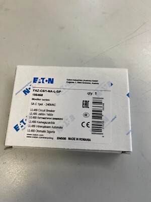 Eaton Faz-c5/1-na-sp 1p Miniature Circuit Breaker 1 Pole Unit