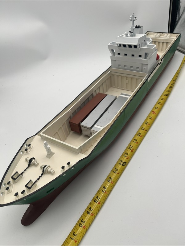 Ho Scale Cargo Ship. 34” Long