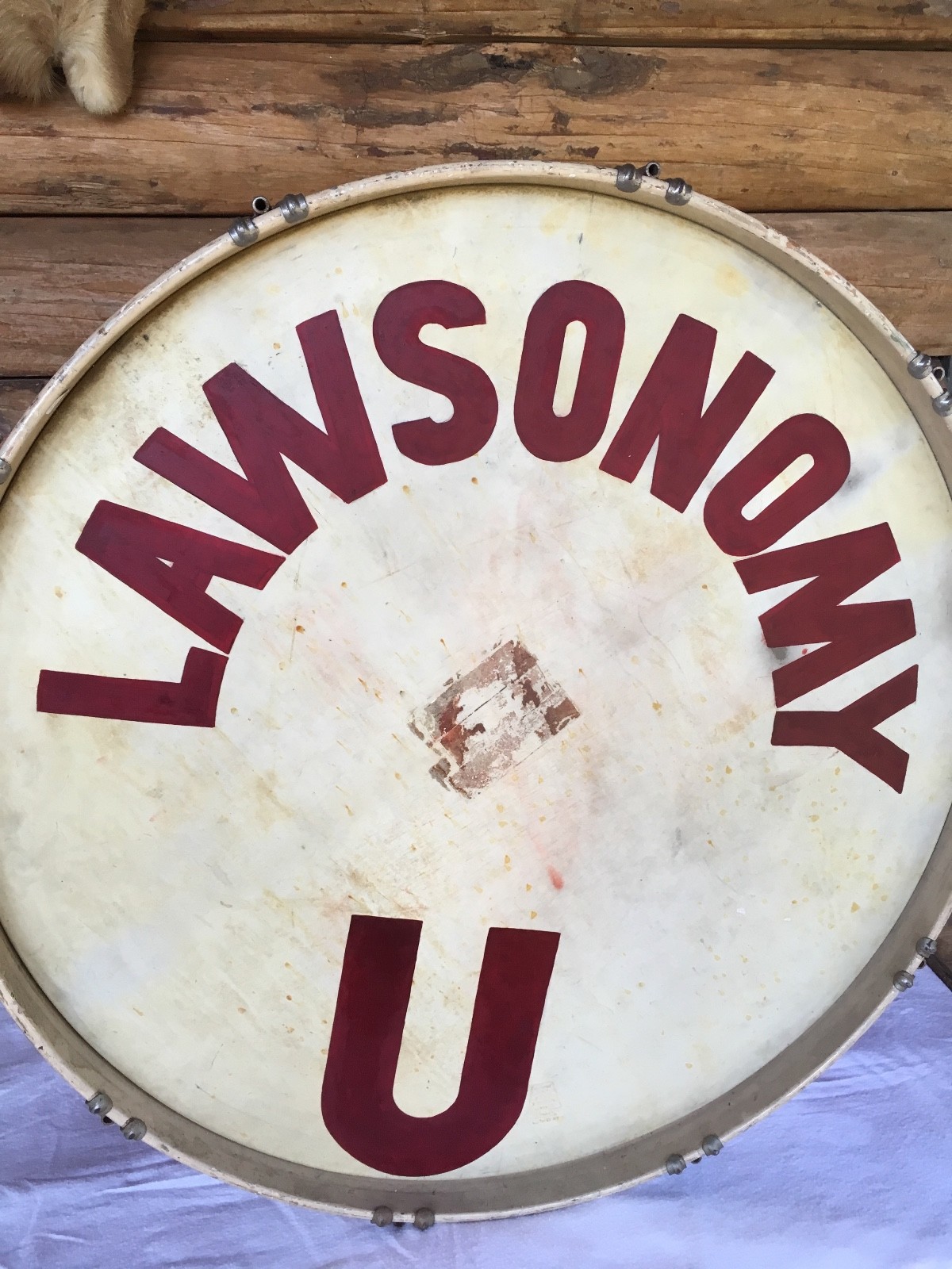 ! SALE! ANTIQUE DRUM  -  WHAT IS LAWSONONOMY?  A TRUE PART OF AMERICAN HISTORY