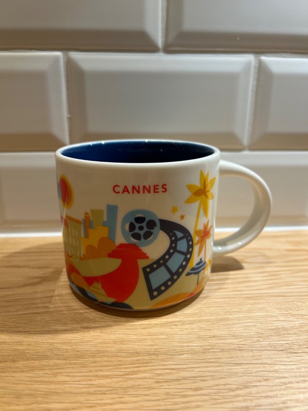 Mug Starbucks Cannes 14oz - You Are Here Collection - France