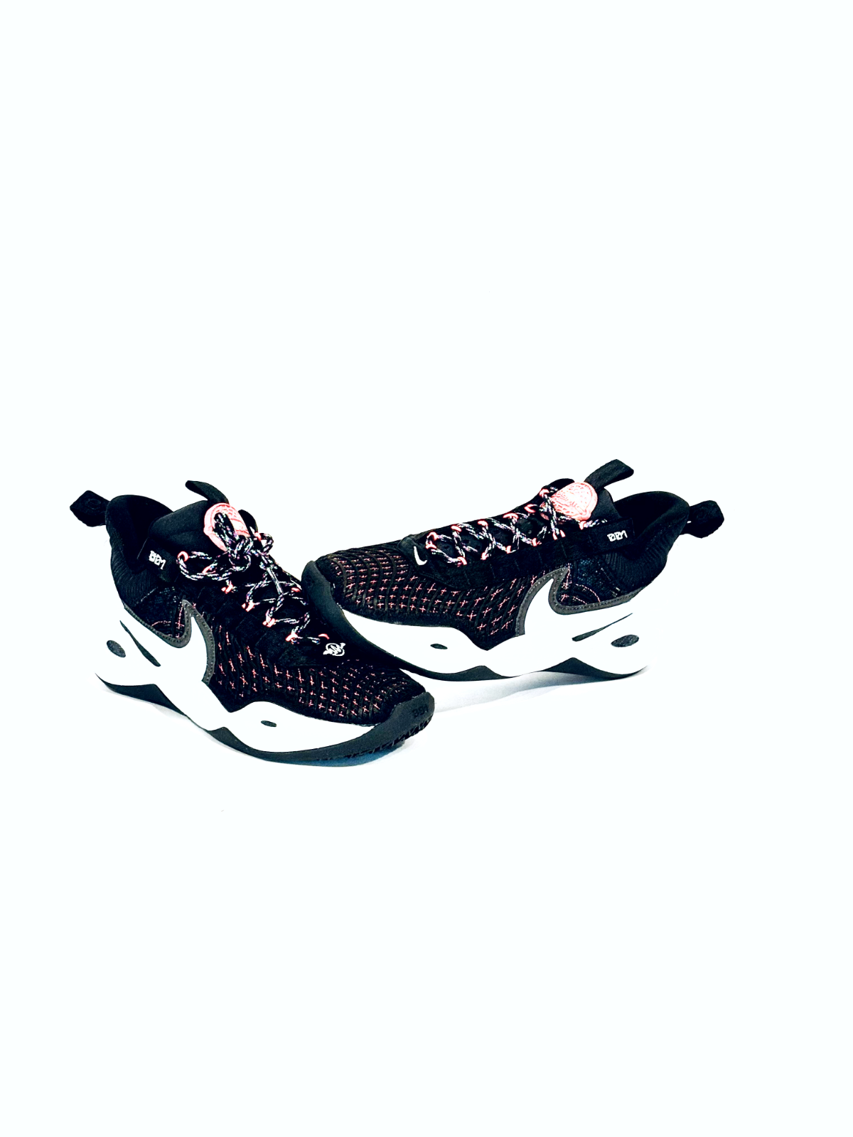 Size 8 - Nike Cosmic Unity TB Black White for sale online | eBay