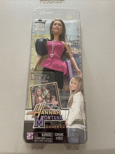 2008 Disney Hannah Montana Memorable Moments Lilly Truscott Doll Pink Dress