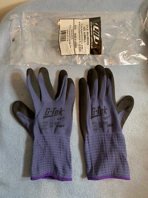 PIP G Tek Nitrile MicroSurface Nylon Grip Gloves, XS, 12 Pairs