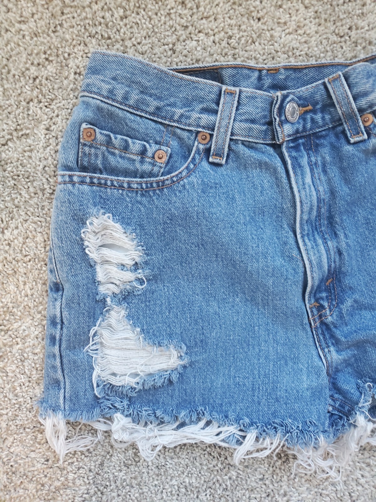 Шорты Levis 512 Girls Size 7 Reg Blue 