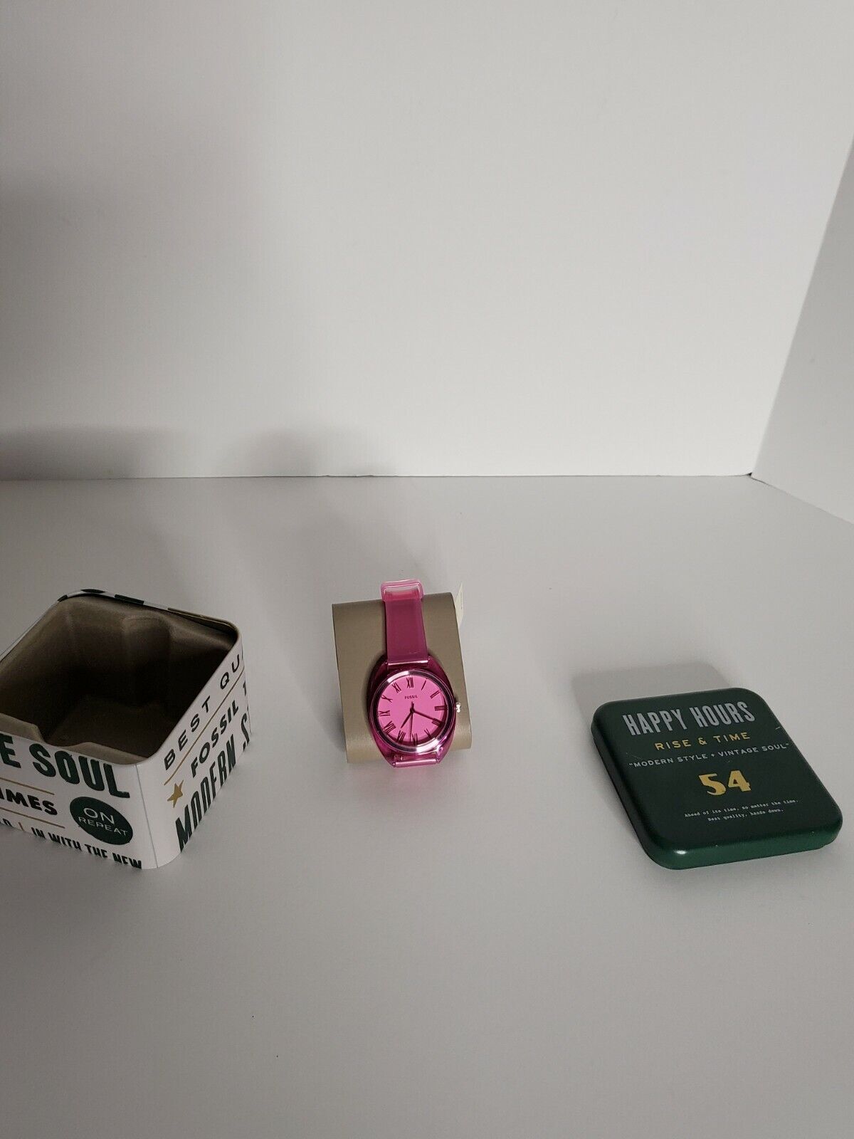 Fossil Women's Jude Pink Silicone Watch ES4857, New | eBay Fossil Women's Jude Pink Silicone Watch ES4857, New | eBay
