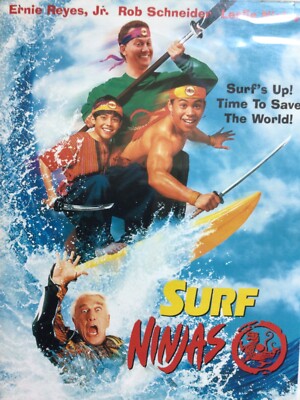 SURF NINJAS ~ Rob Schneider ~ DVD