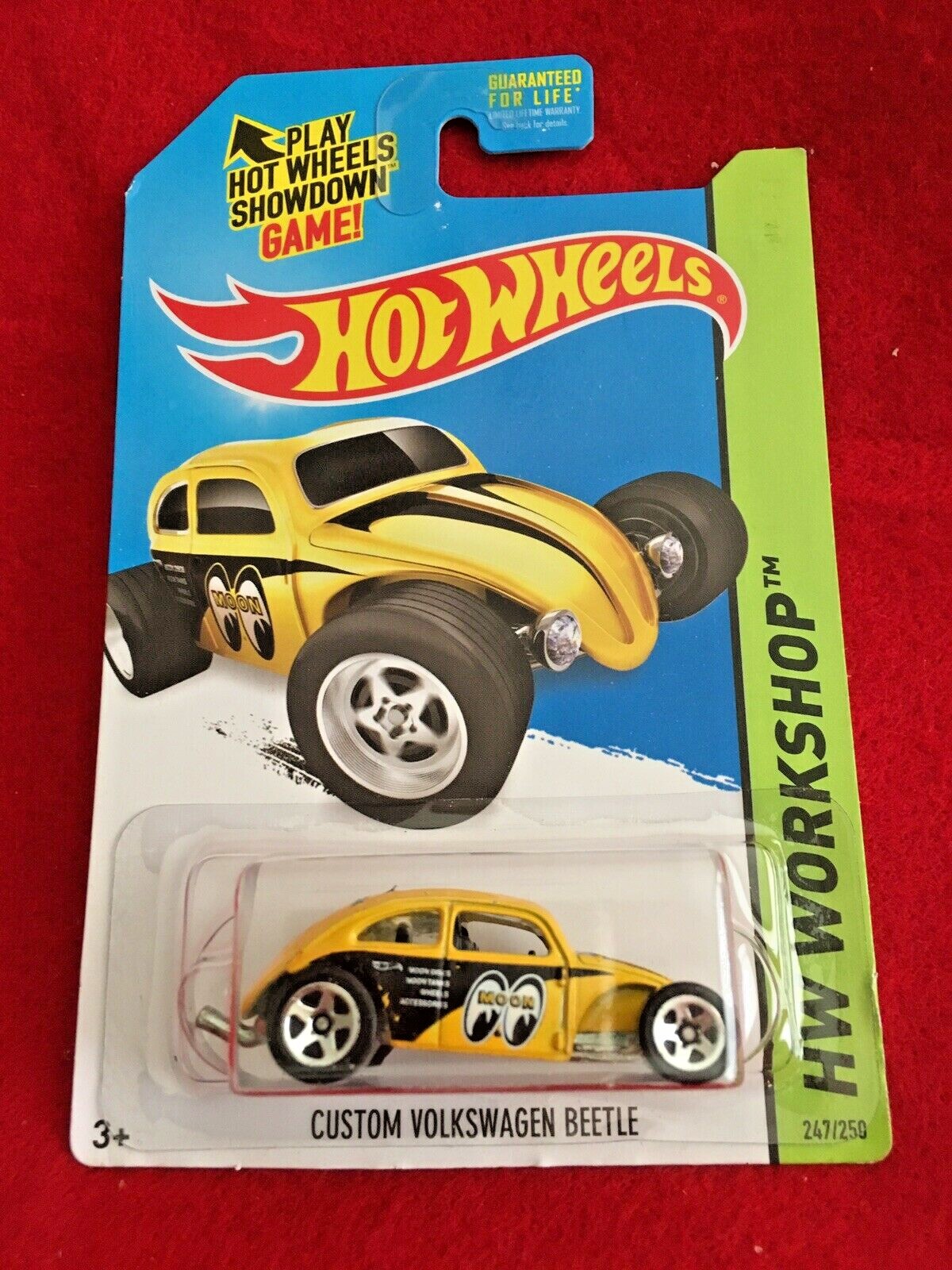 2014 Hot Wheels: Custom Volkswagen Beetle 247/250 BFF23