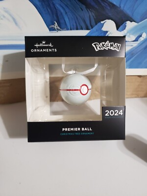 Hallmark Comic Con Pokemon Premier Ball Exclusive 2024 In Hand New