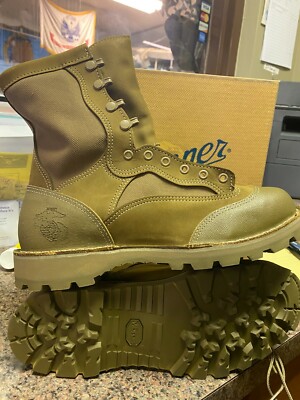danner usmc rat 8 boots size 10 r mojave steel toe 15610x tan leather combat 285098941205