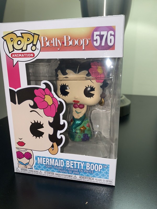 betty boop mermaid funko pop