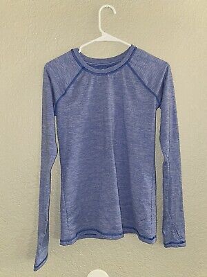 All In Motion Girl s Youth Moisture Wicking Thumbholes T Shirt Top XL 14/16 (R5)