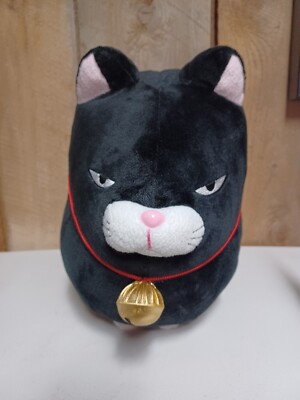 Large 16  Higemanjyu Anko Black Cat Plush 2018 Amuse Japan
