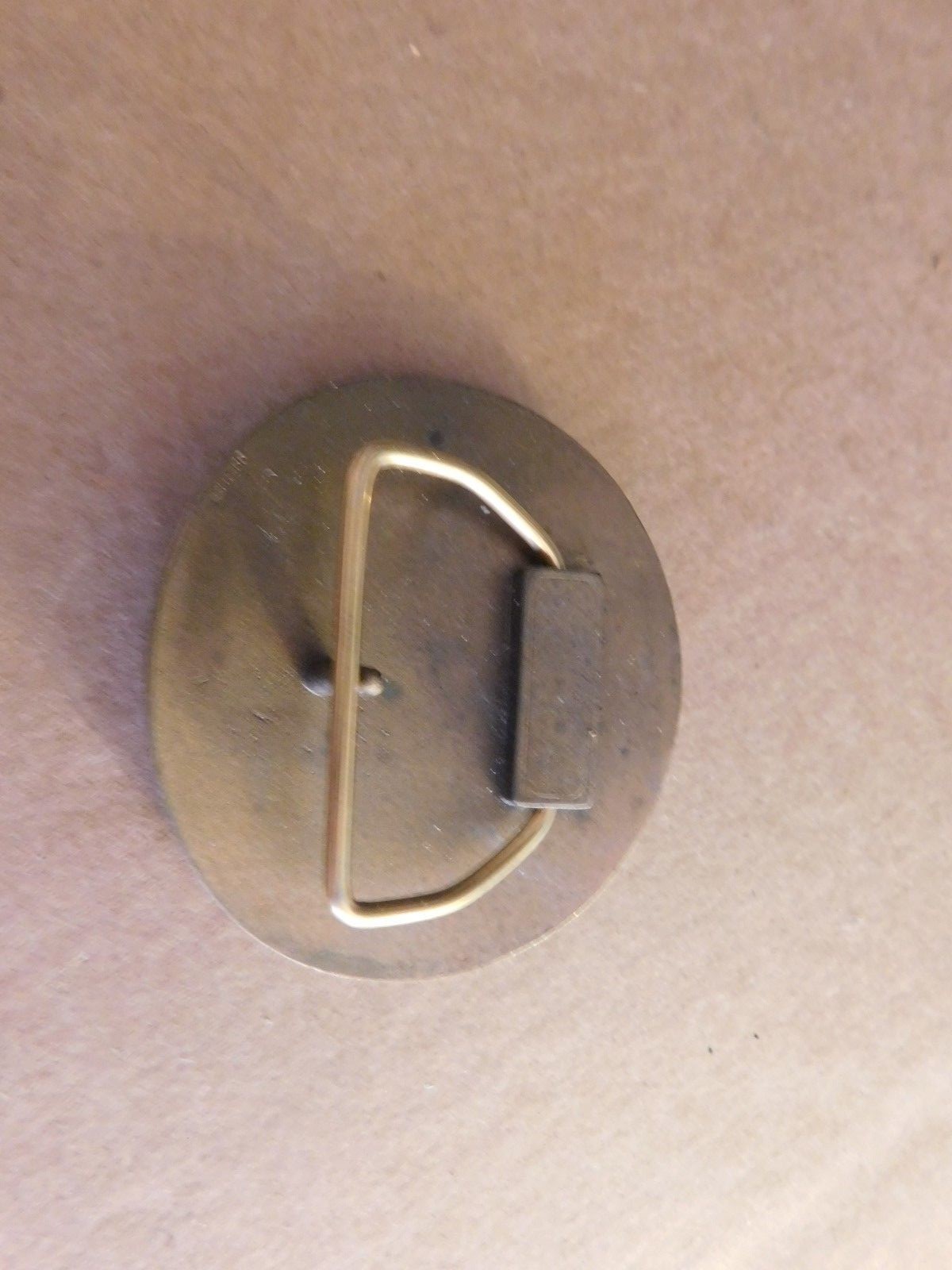 1978 MICHIGAN CONSOLIDATED GAS COMPANY SAFETY AWARD BELT BUCKLE