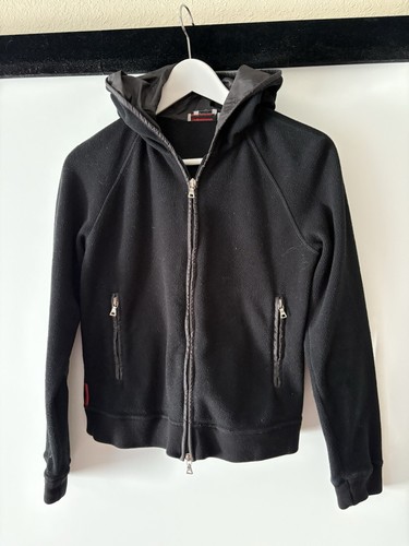 トップス 04ss archive prada full zip parka Authentic prada full zip up sweater jacket hoodie womens