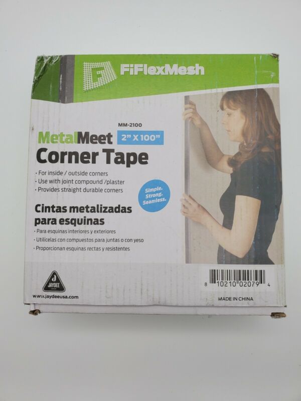 MetalMesh Corner Tape 2" x 100" Drywall, FiFlexMesh MM-2100