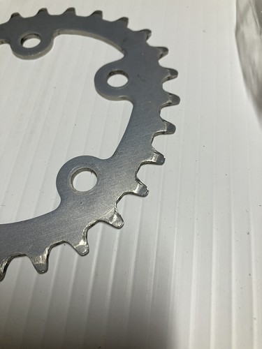 Late 80&rsquo;s crankset Shimano Biopace FC-B124 Biopace Crankset 175 mm Deore Parts
