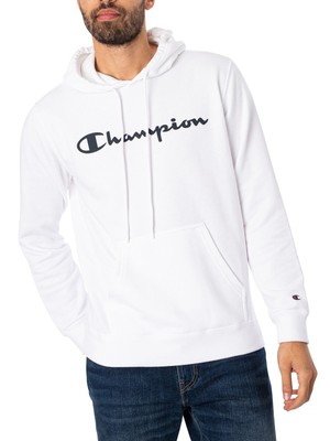 

Мужская толстовка с капюшоном Champion Comfort, белая, Белый